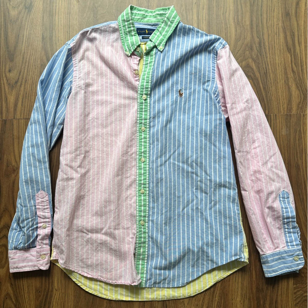 Ralph Lauren Pastel Striped Shirt